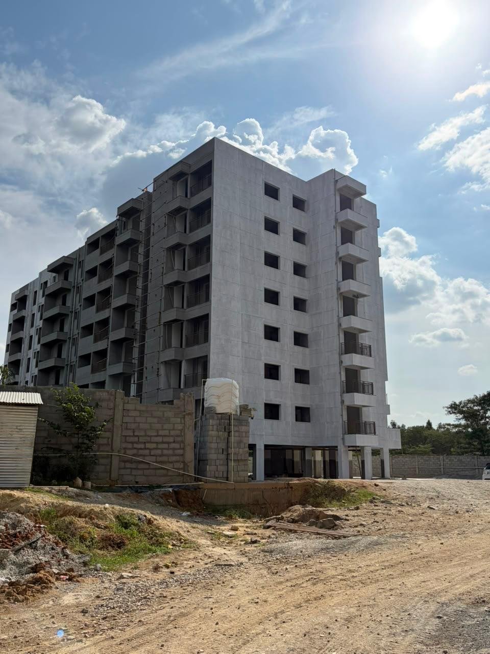 JRV MIST building exterior under construction